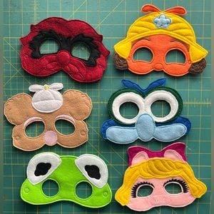 HANDMADE Muppet Babies Eye Masks *just needs band*